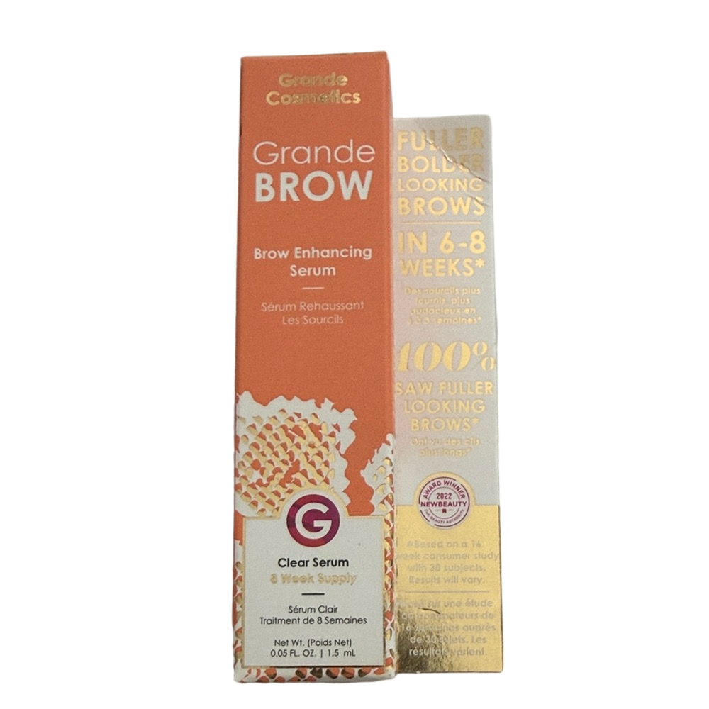 NWT Grande Cosmetics GrandeBROW Brow Enhancing Serum - .05oz